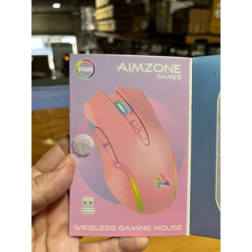 Pink Gamer set headset,‎ keyboard and mouse